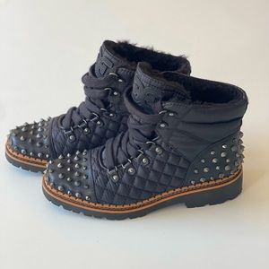Sam Edleman Quilted Stud boots